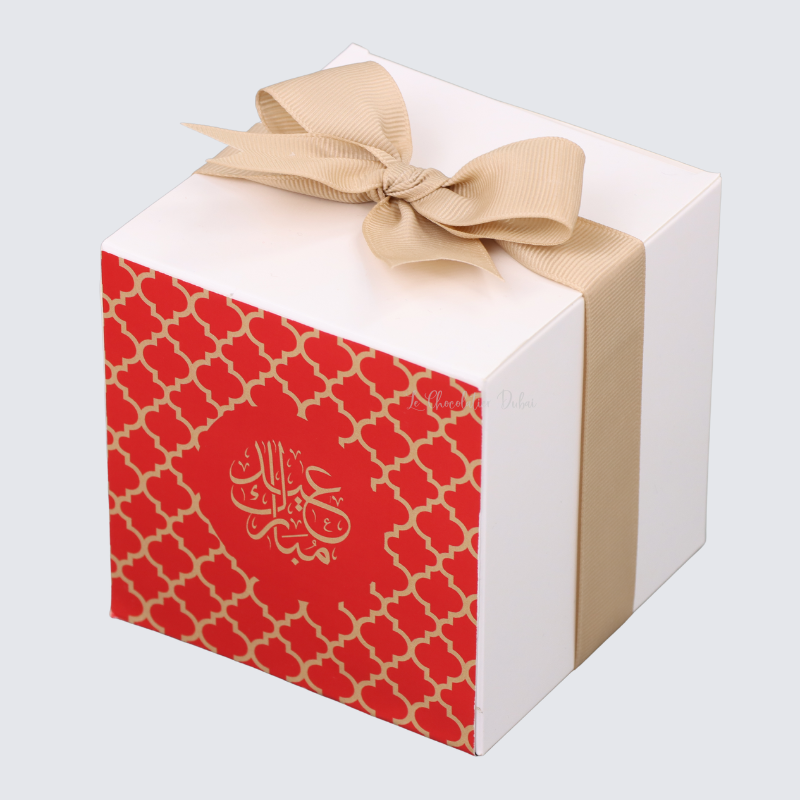 RAMADAN PATTERN DESIGNED CHOCOLATE SOFT CUBE BOX