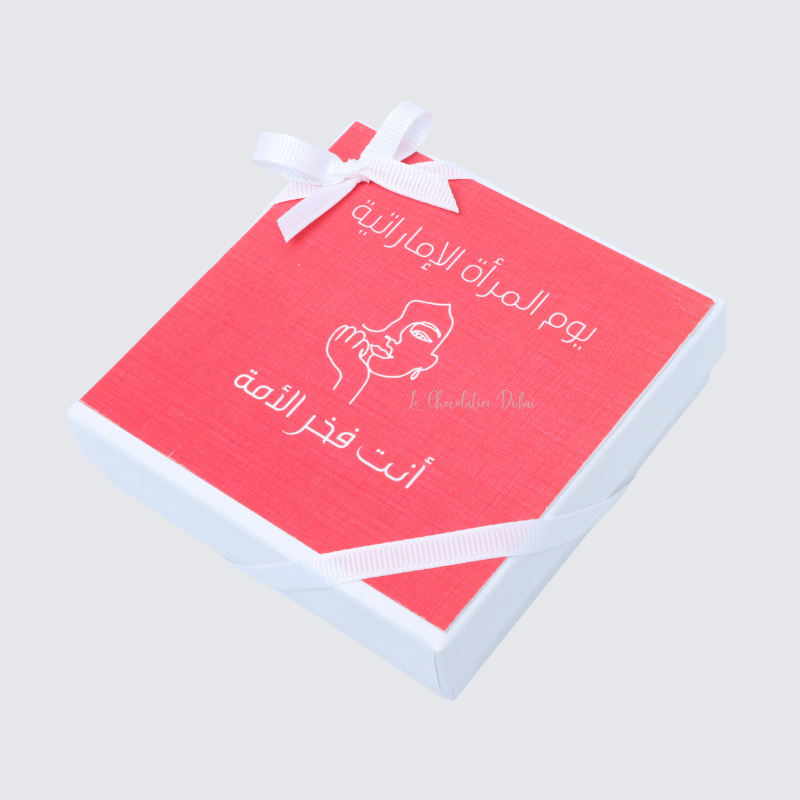 "EMIRATI WOMEN'S DAY" CHOCOLATE HARD BOX