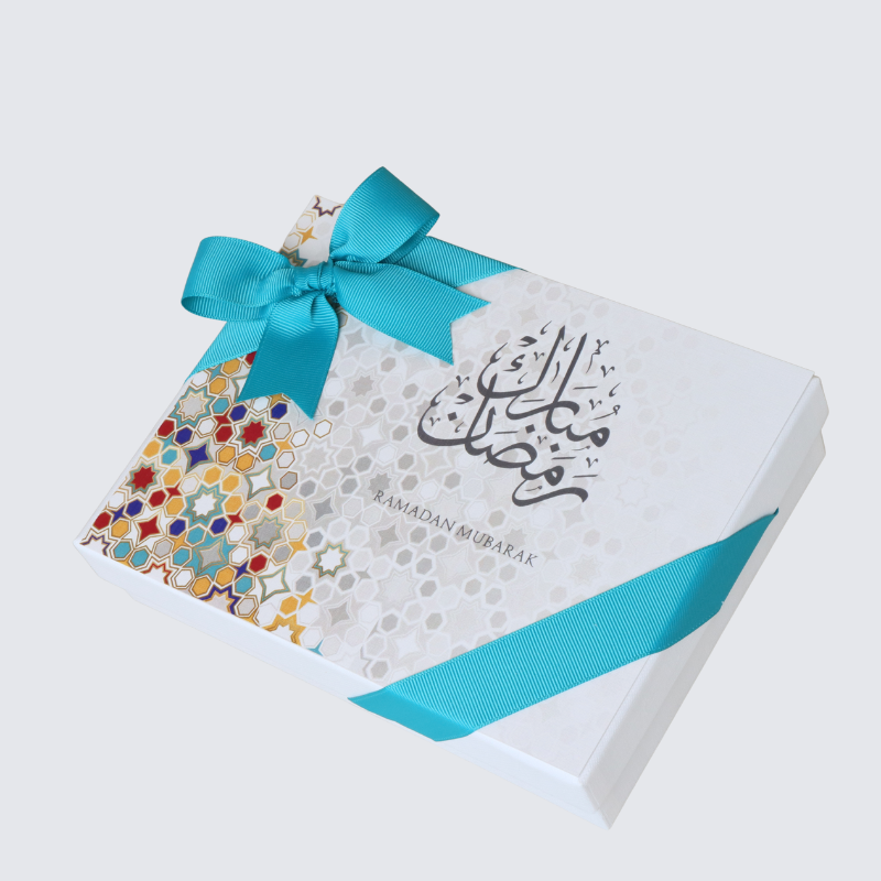 RAMADAN DESIGNED PREMIUM CHOCOLATE 9- PIECE HARD BOX