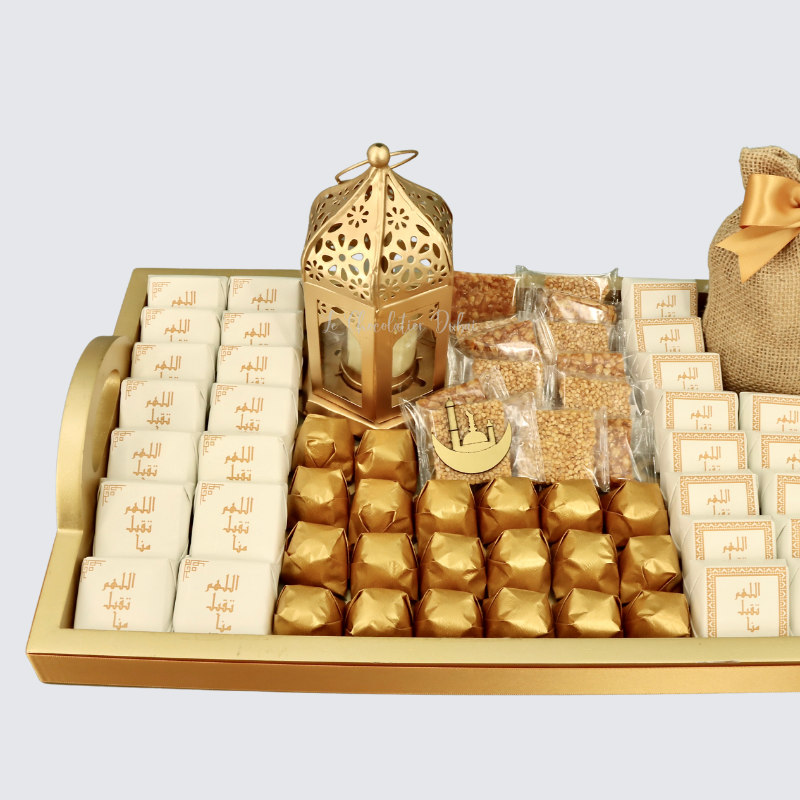 OMRA CHOCOLATE & SWEETS WOOD TRAY