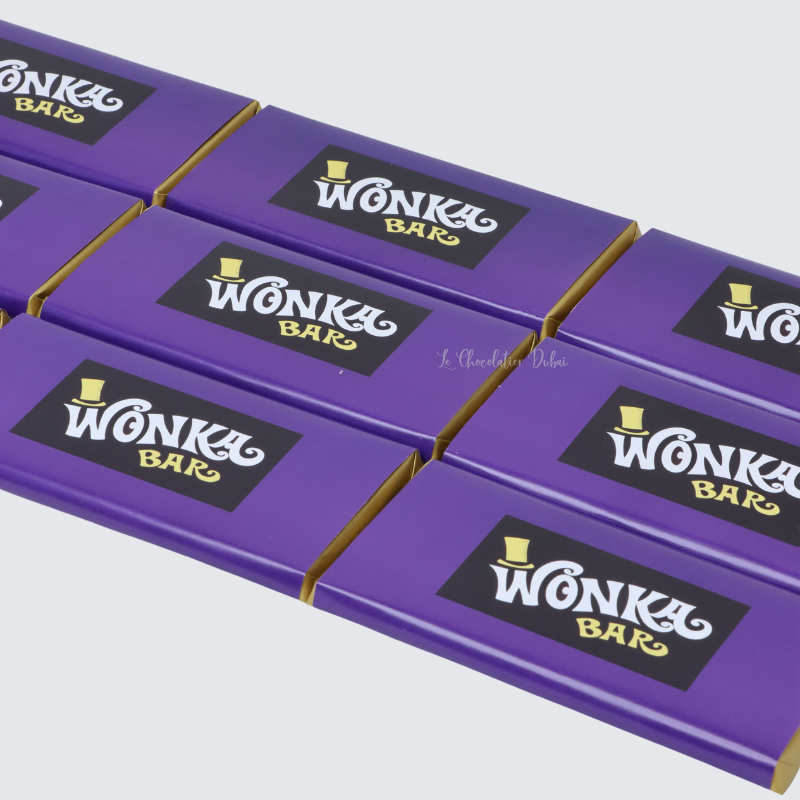 WILLY WONKA DESIGNED CHOCOLATE BAR