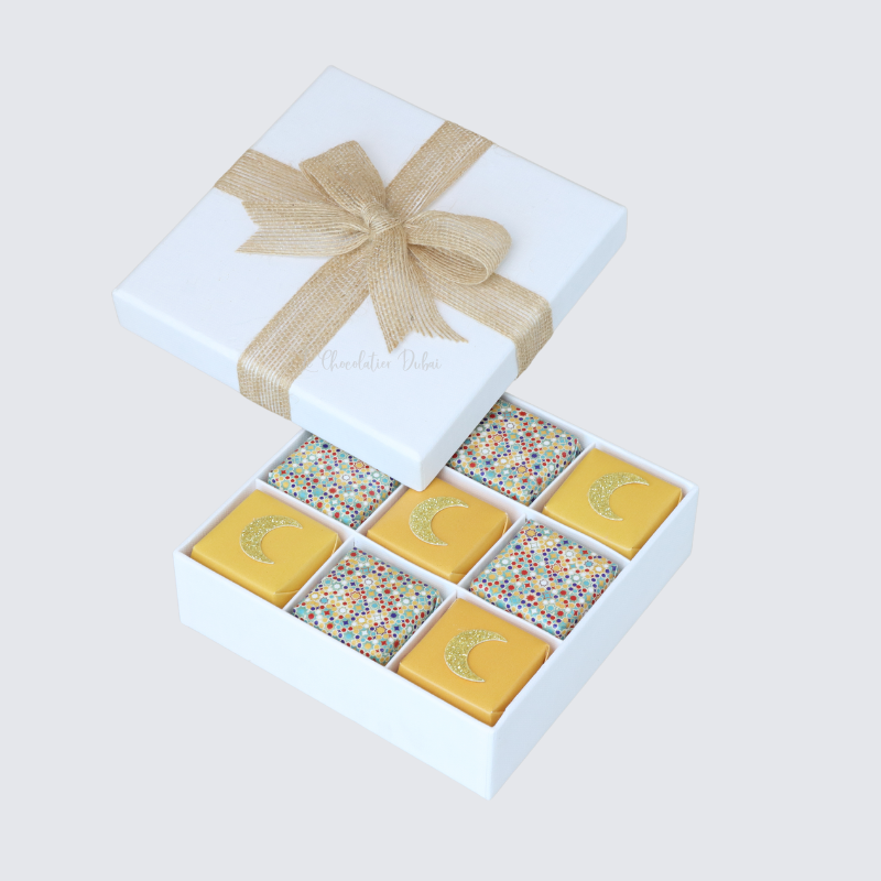 RAMADAN EID CHOCOLATE 9-PIECE HARD BOX