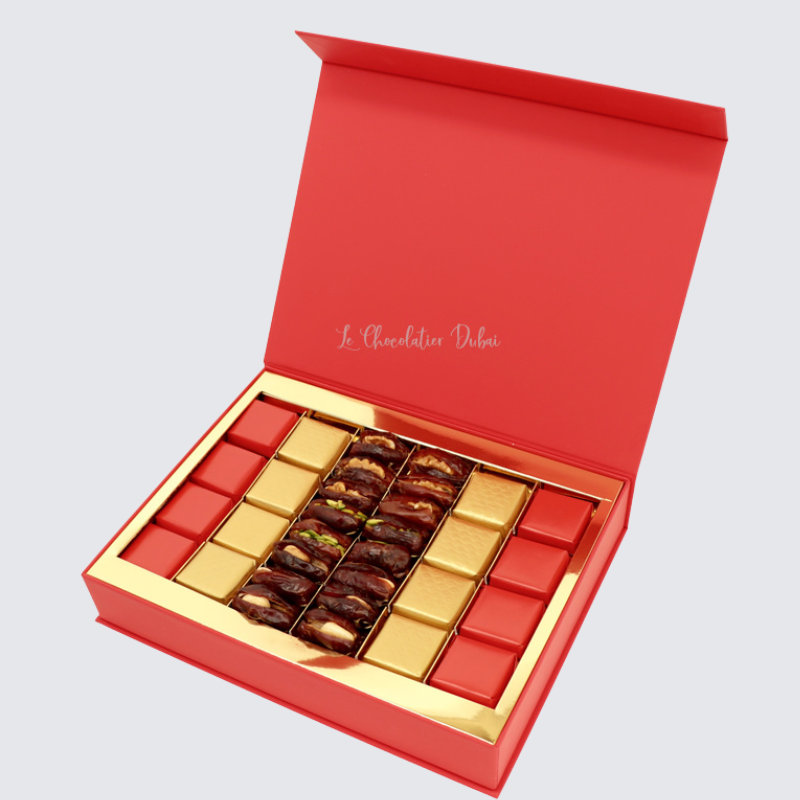 RAMADAN EID CHOCOLATE & DATES MAGNETIC BOX