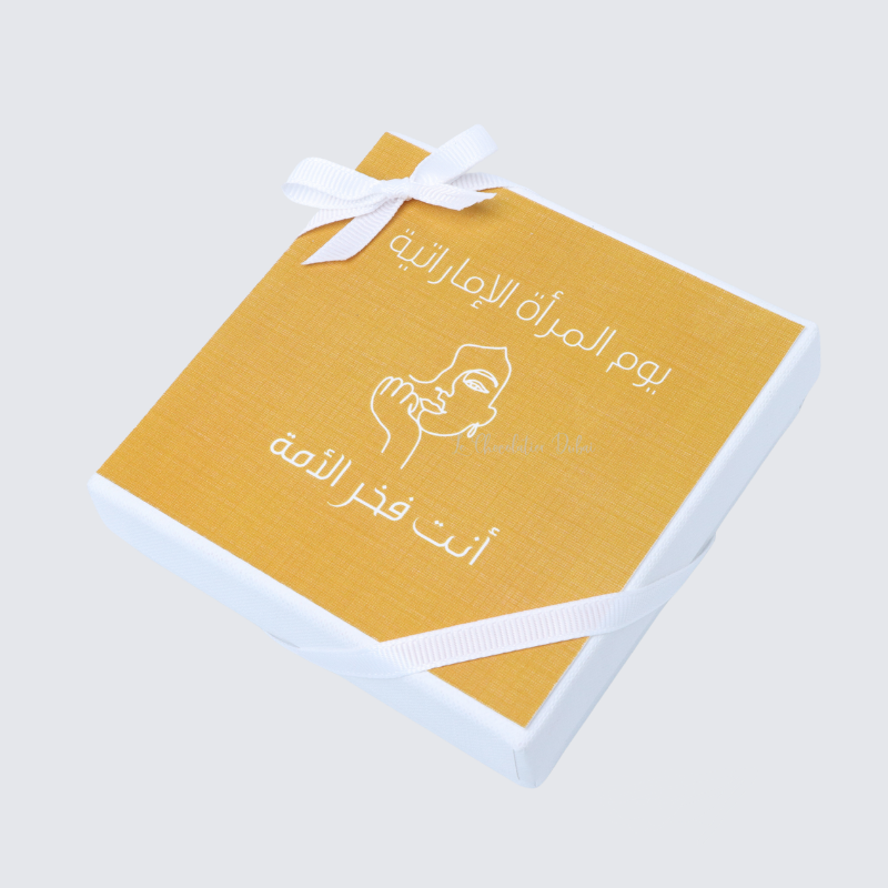 "EMIRATI WOMEN'S DAY" CHOCOLATE HARD BOX