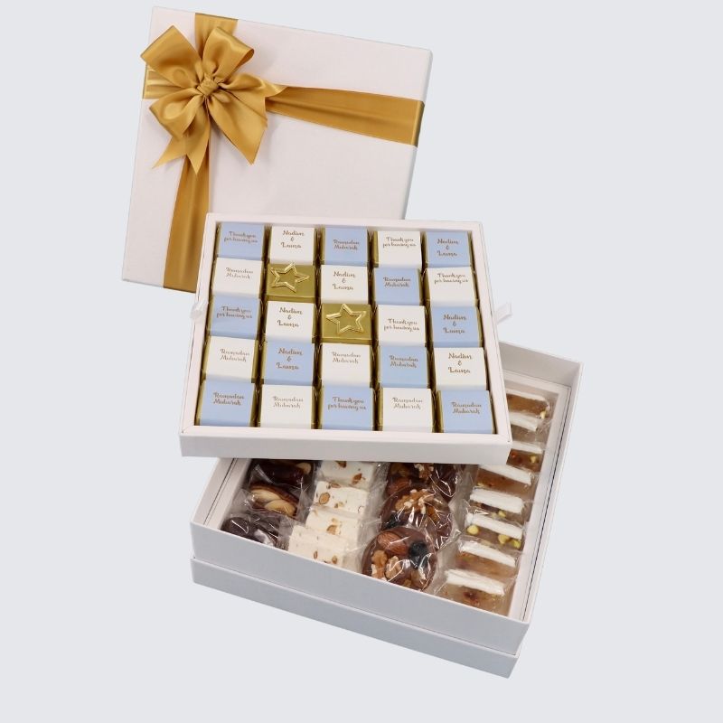 PERSONALIZED CHOCOLATE HARD BOX