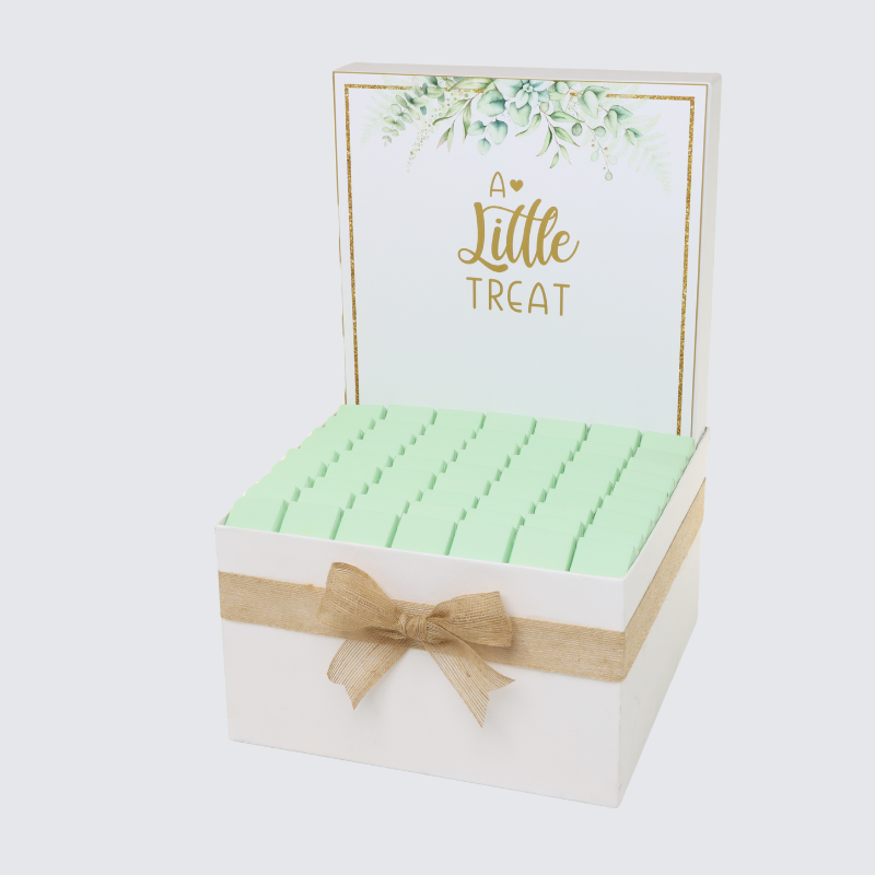 "A LITTLE TREAT" RUSTIC DESIGNED CHOCOLATE EXTRA LARGE HAMPER