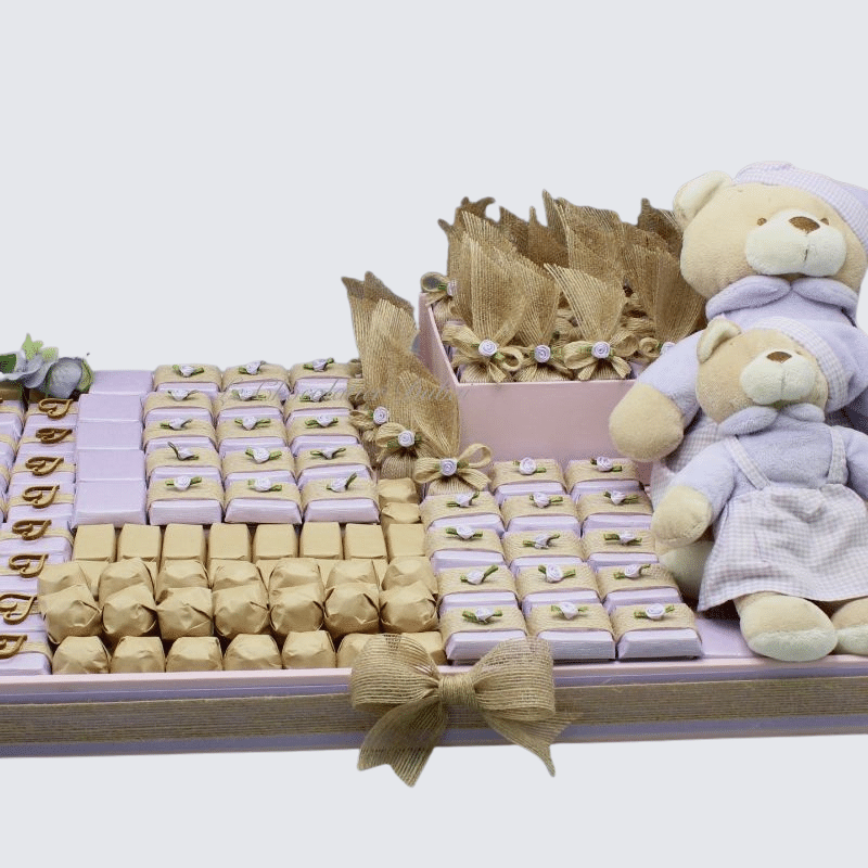 TEDDY BABY GIRL ARRANGEMENT