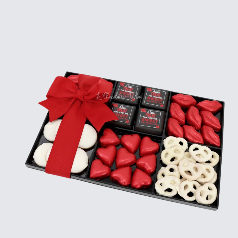 VALENTINE CHOCOLATE SWEETS ACRYLIC TRAY