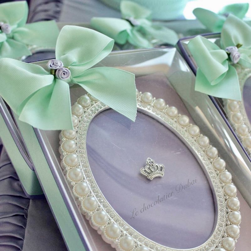 PEARL DECORATED PHOTO FRAME BOX