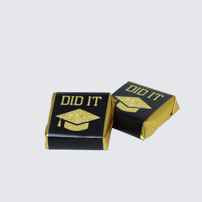 "DID IT" GRADUATION DESIGNED PREMIUM CHOCOLATE PER KG.