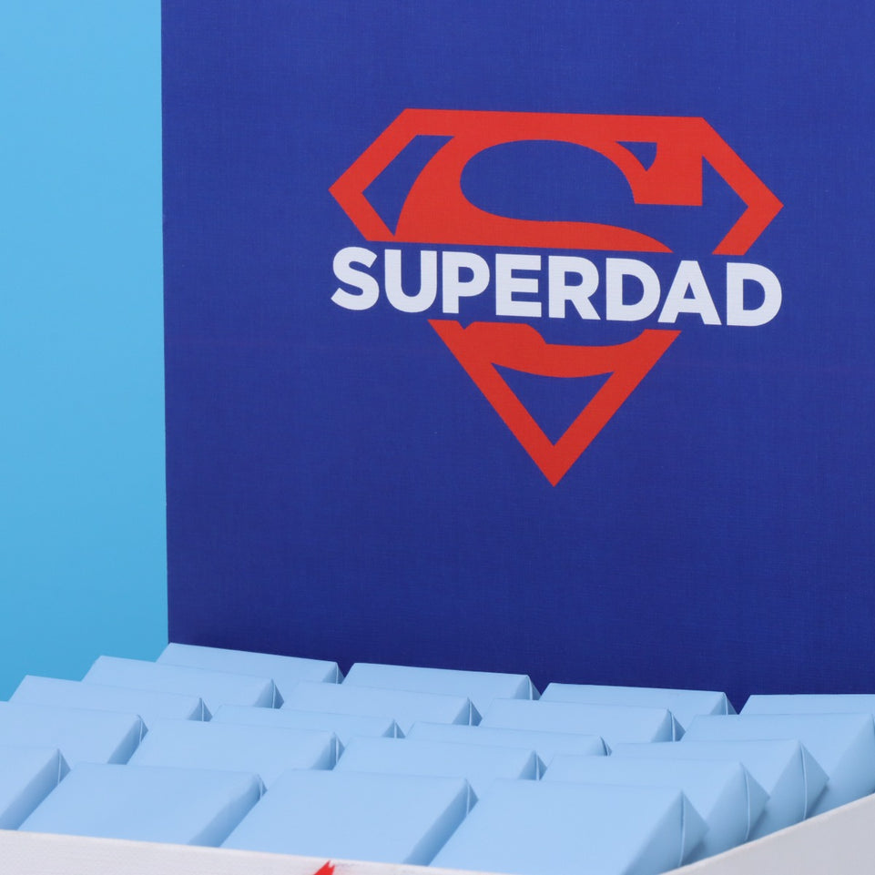 "SUPER DAD" FATHER'S DAY CHOCOLATE MEDIUM HAMPER