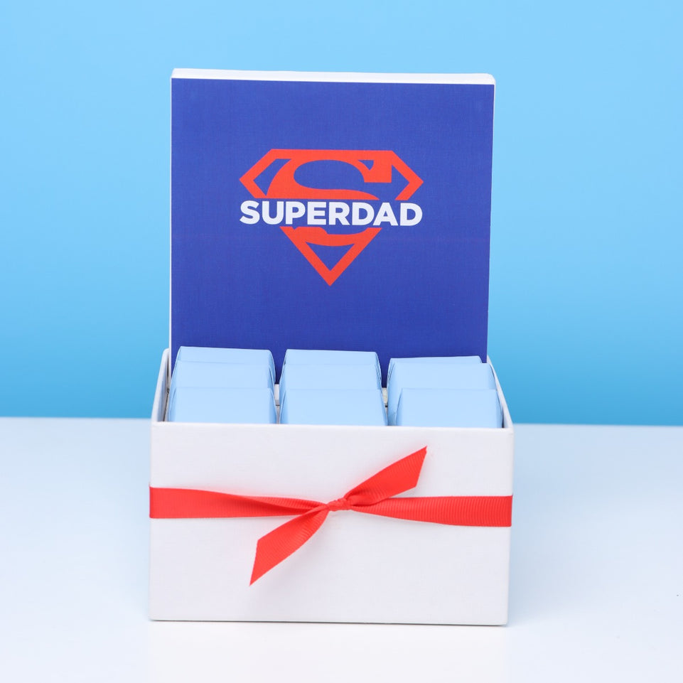 "SUPER DAD" FATHER'S DAY CHOCOLATE SMALL HAMPER