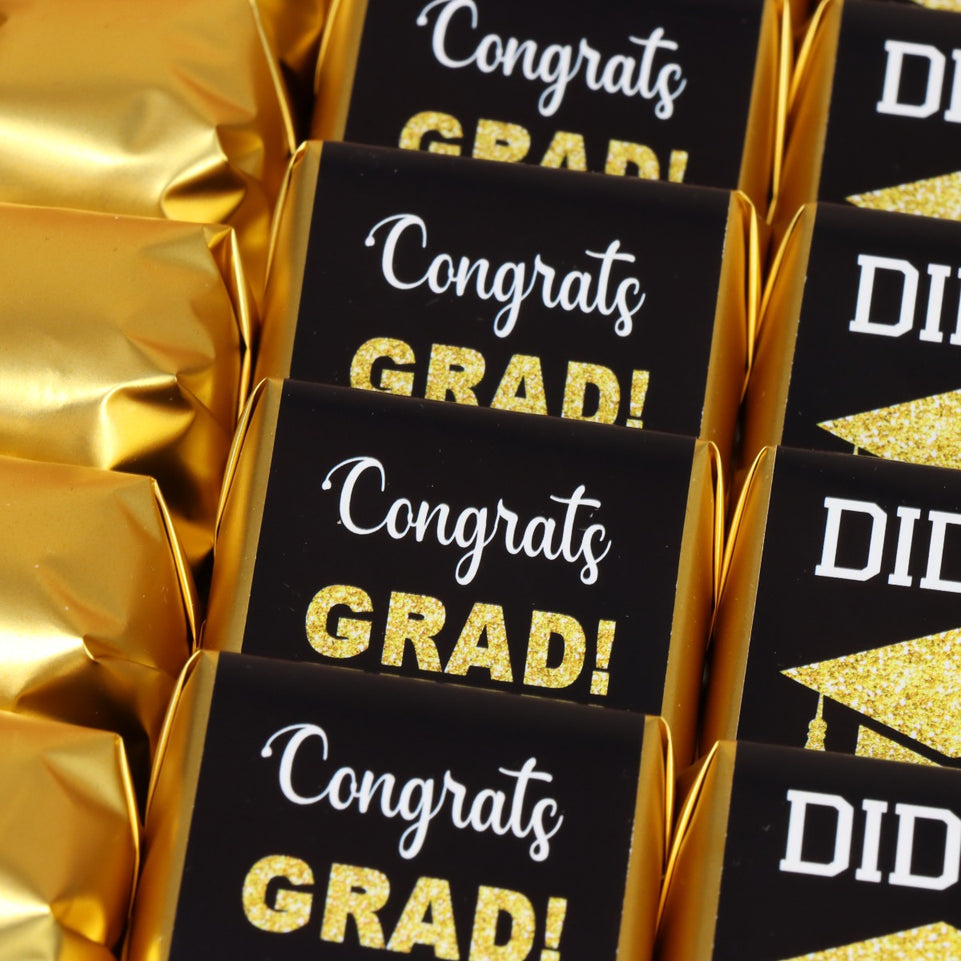 GRADUATION DESIGNED CHOCOLATE LEATHER LARGE TRAY