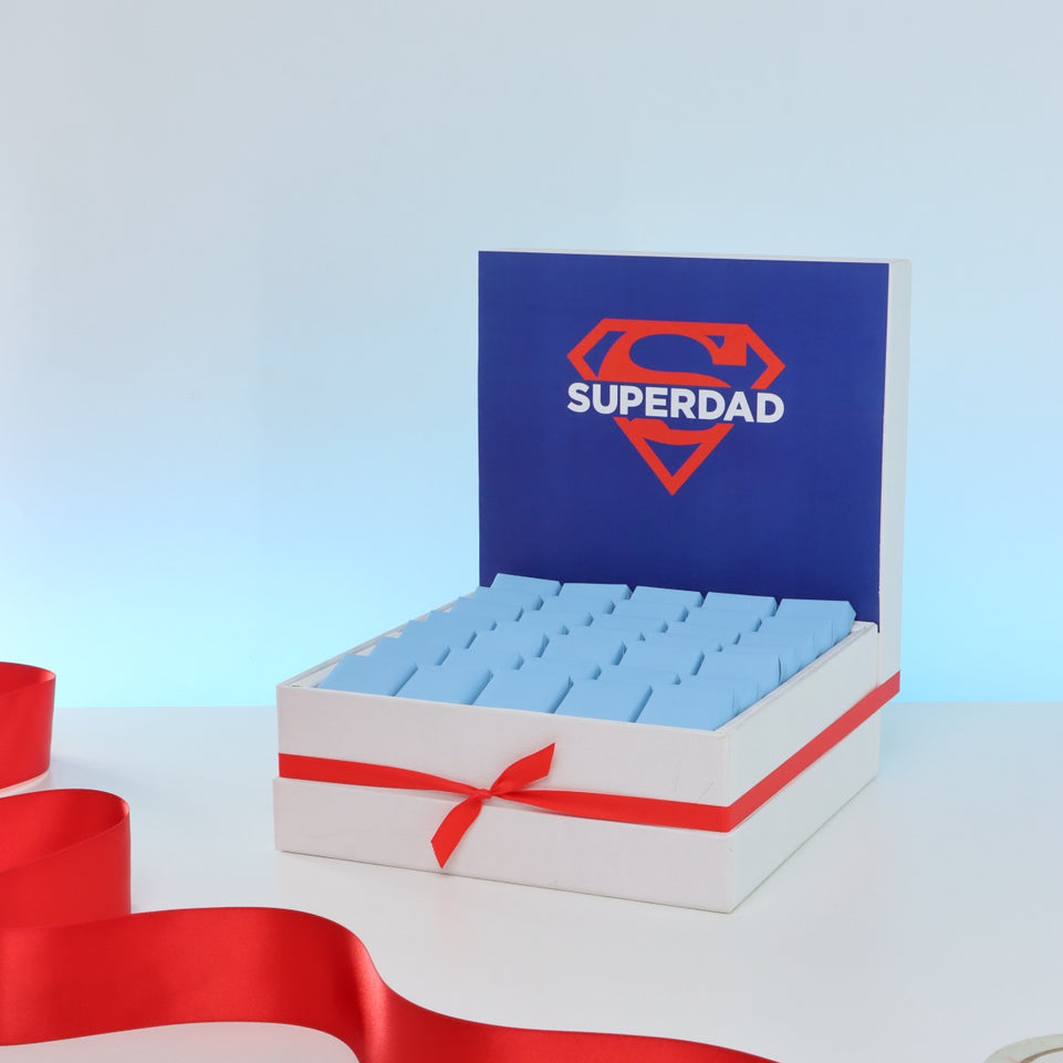 "SUPER DAD" FATHER'S DAY CHOCOLATE LARGE HAMPER