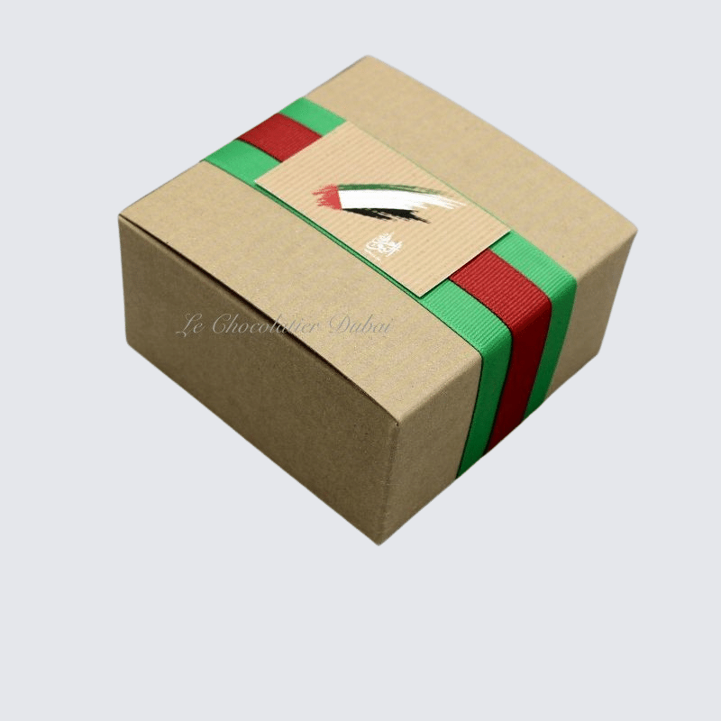 NATIONAL DAY CHOCOLATE KRAFT BOX