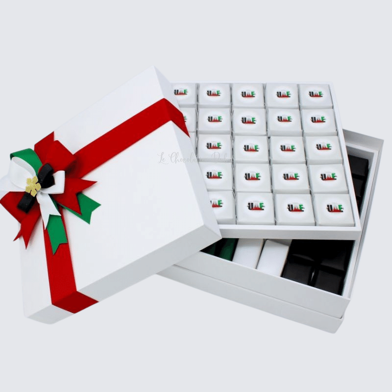 NATIONAL DAY DESIGNED CHOCOLATE 2 - LAYER HARD BOX