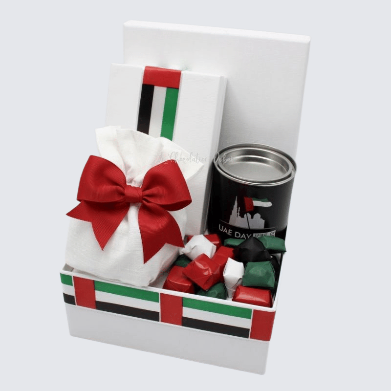 NATIONAL DAY DESIGNED CHOCOLATE & SWEETS HAMPER