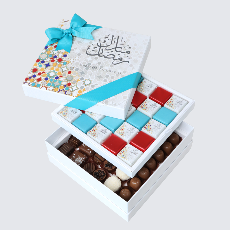 RAMADAN DESIGNED PREMIUM CHOCOLATE 2-LAYER HARD BOX