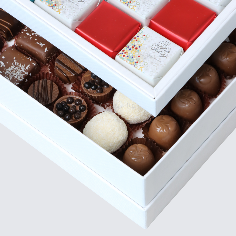 RAMADAN DESIGNED PREMIUM CHOCOLATE 2-LAYER HARD BOX