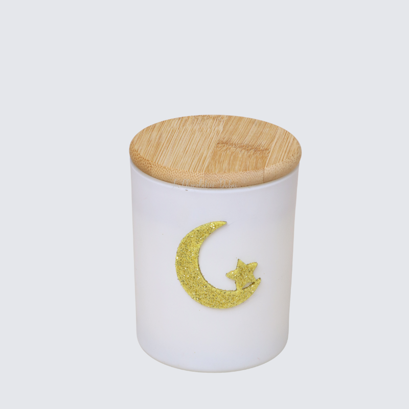 RAMADAN DECORATED SCENTED GLASS CANDLE