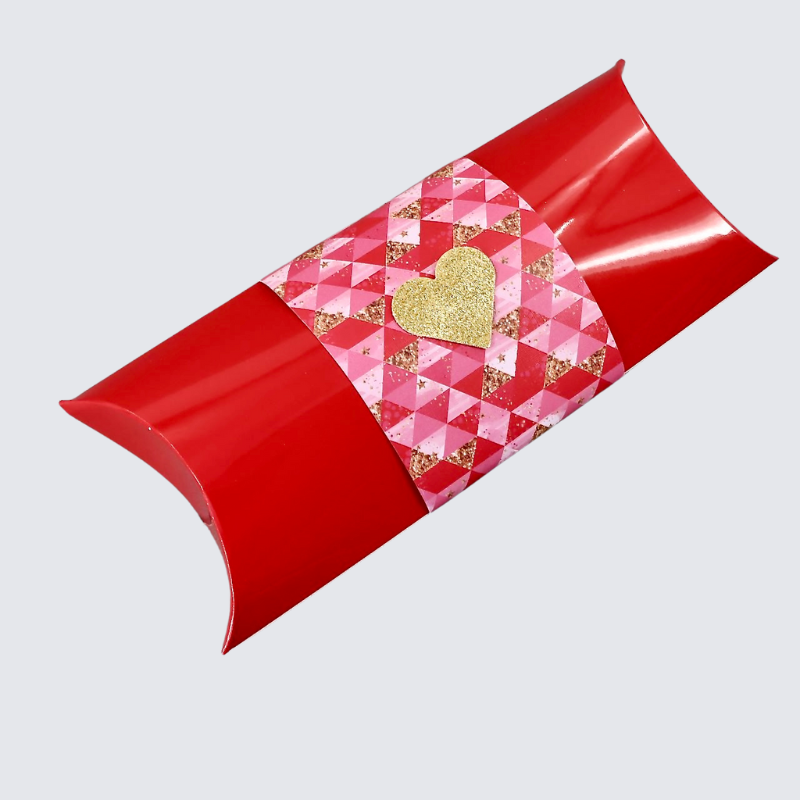 VALENTINE CHOCOLATE PILLOW BOX